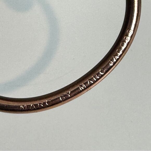Marc by Marc Jacobs Rose Gold Tone Bangle Bracelet - Picture 5 of 8